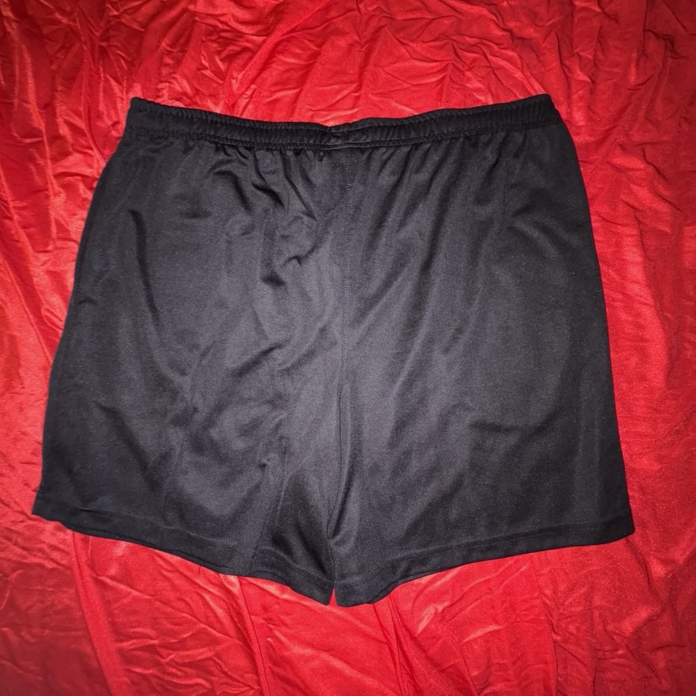 Starter Mens Gym Shorts Size XL Black; Pockets Stretch Sports Athletic